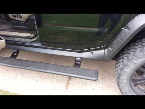 Hummer H2 Amp Research boards