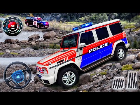 Police Car Offroad HUMMER Jeep - SUV Hill Drive Simulator - Best Android GamePlay