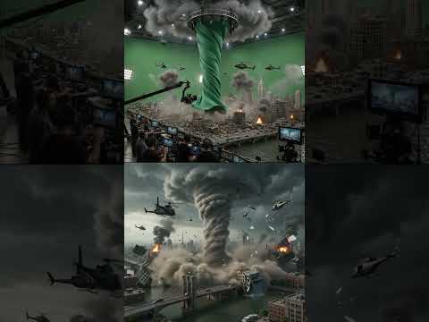 Recreé el tornado de El Mago de Oz