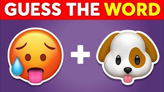 Guess the WORD by Emojis 🤔🙄 Word by Emoji Quiz 2025