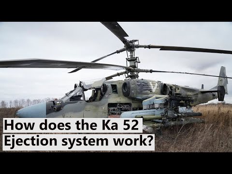 How does the Ka 52 Ejection system work? Why is China concerned about the #Ka52 being shot down?