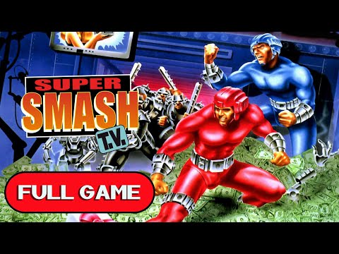 Super Smash T.V. SNES FULL GAME Longplay Gameplay Walkthrough Playthrough VGL