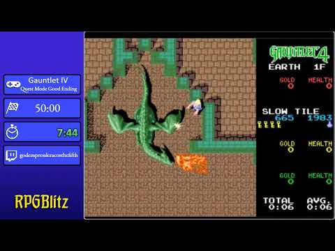 Gauntlet 4 Quest Mode (Valkyrie Any%) by Leracos - RPGBlitz2019