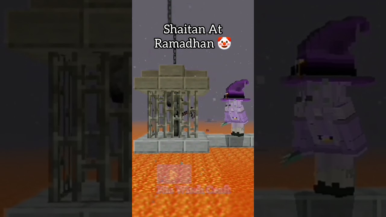 Shaitan After Eid 💀 #minecraft #ramadhan #shorts