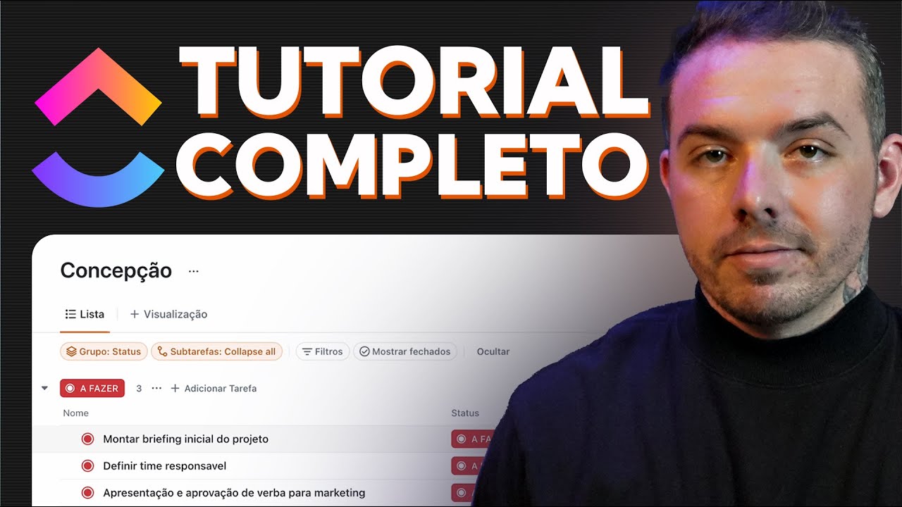 Clickup 3.0 do ZERO: construa um sistema de gestão completo + template gratuito