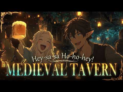Hey-sa-sa Ho-ho-hey! | Medieval Fantasy Tavern & Drinking Song | Lyrics Video