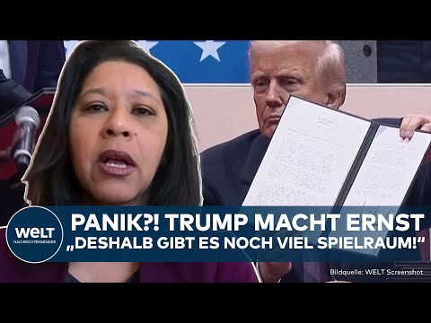 DONALD TRUMP: Panik in den USA? Rekordzahl an Dekreten! US-Präsident unterzeichnet erste Anordnungen