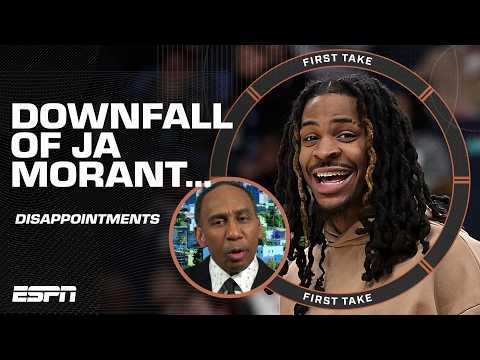 Stephen A.'s DISAPPOINTMENT in Ja Morant 🗣️ 'He WAS ascending to superstar status' | First Take