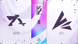 LFL Division2 Summer Split - W9D1 - AKR vs ATL