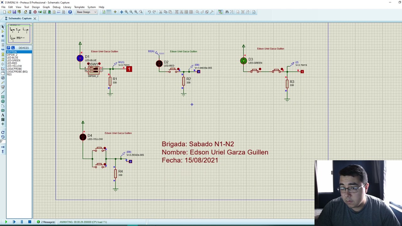 Lab. Electrónica Digital I (Práctica 1) FIME