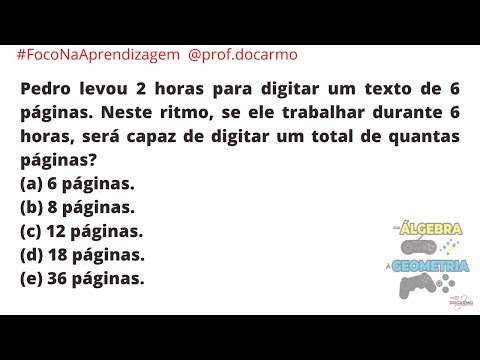 Exercício 2.20-Aritmética Elementar (B) #FocoNaAprendizagem