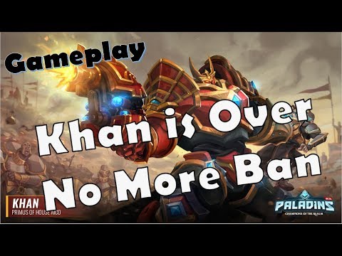 Paladins Patch 2.01 PTS - Khan is Over Now | Big Nerf, No More Ban