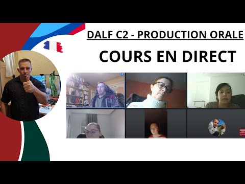 DALF C2 : Réussir la production orale – Astuces et méthodes indispensables ! Cours en direct