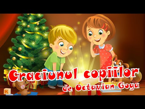 Poezia ”Crăciunul copiilor” de Octavian Goga | Poezii pentru copii