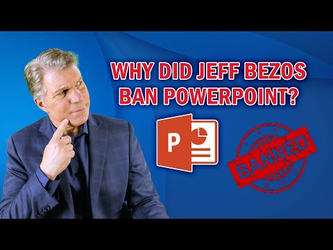 Why Jeff Bezos Banned PowerPoint at Amazon