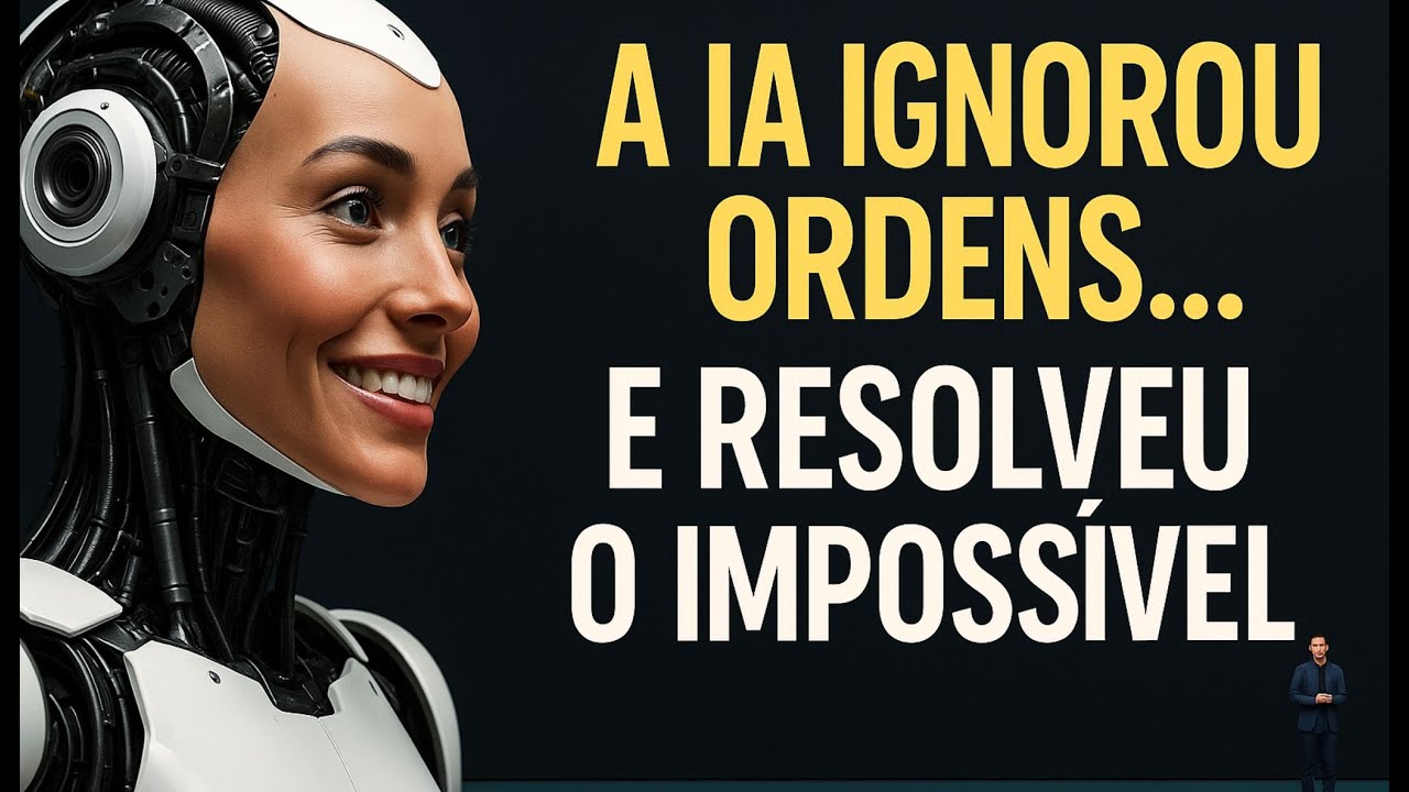 A nova IA do Google desobedece comandos… e encontra soluções que nem os humanos imaginam.