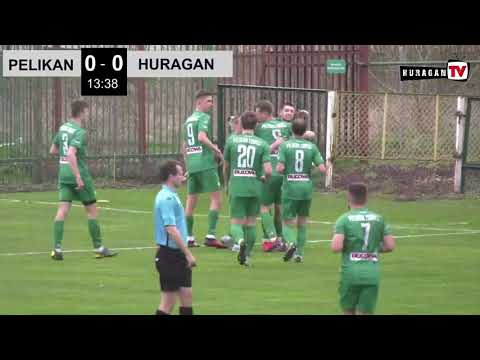 Bramki z meczu Pelikan Łowicz-Kaczkan Huragan Morąg 1:1