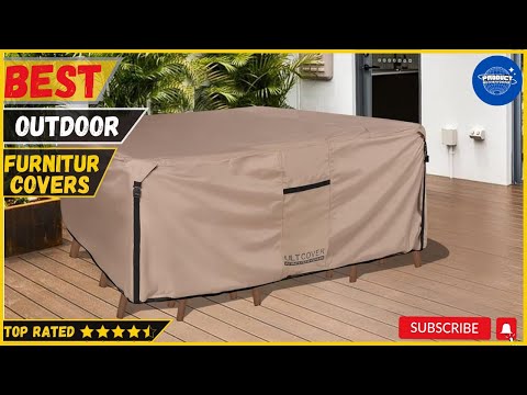 Heavy Duty Patio Furniture Covers Waterproof, Mrrihand Patio Furniture Outdoor Sectional Sofa Couch Set, Patio Table and Chair Set Cover 89.7" L×62.2" W×28.3" H video review thumbnail