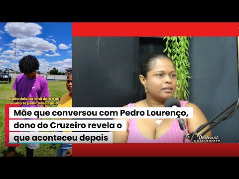 Cruzeiro's board of directors contacts the mother who requested an opportunity for Pedro Lourenço.