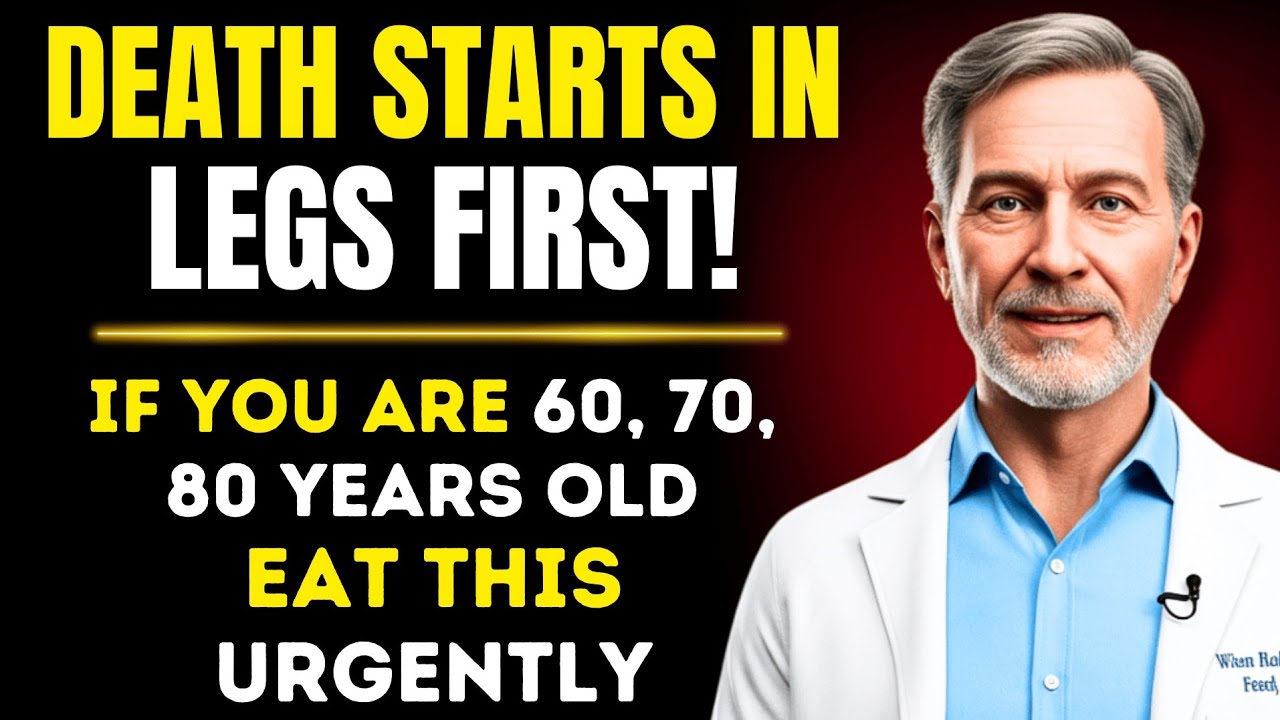 Your LEGS Weaken First! Eat These 5 FOODS to Keep Them Strong