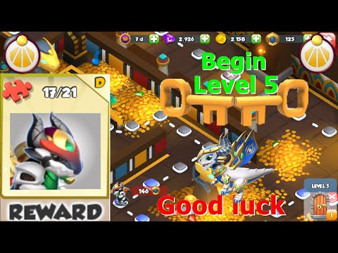 Begin Level 5 Divine Fest A Birthday Chapter 1-Dragon Mania Legends | 17/21 Chrono Erlang Shen | DML
