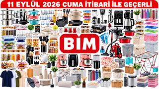 BİM 11 EYLÜL 2026 CUMA AKTÜEL KATALOĞU | TAVA  | TENCERE | BARDAK | VA