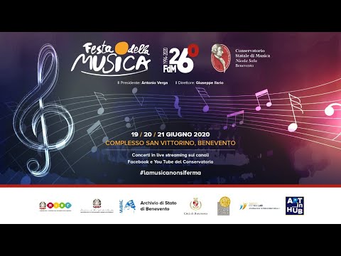 FESTA DELLA MUSICA 2020 - Concerti Giorno 3
