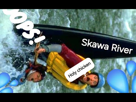 KAYAK. Skawa River for the first time on Itiwit x500 and Coasto paddle board.