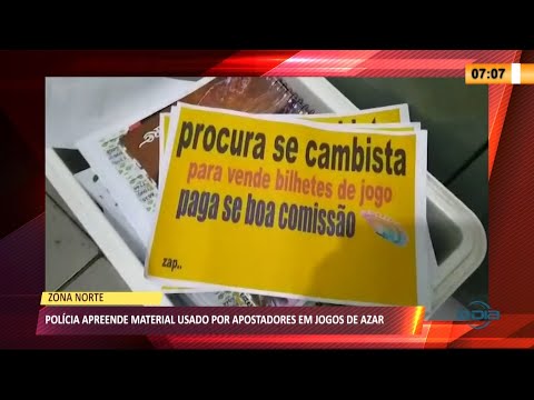 Polícia Civil apreende material usado por apostadores em jogos de azar 06 04 2021
