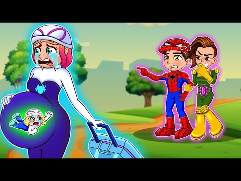 SPIDER-MAN BREWING CUTE BABY - BABY FACTORY - Marvel's Spidey and his Amazing Friends Animation 3