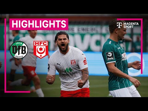 VfB Lübeck - Hallescher FC| Highlights 3. Liga | MAGENTA SPORT