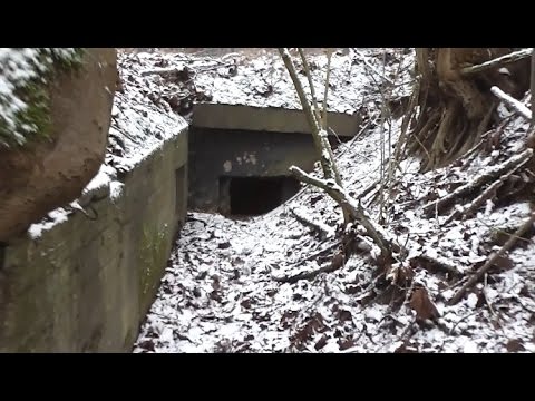 WW2Relikte Teil 126 : LOST PLACES unterirdischer Bunker auf Messerschmitt Produktionsgelände