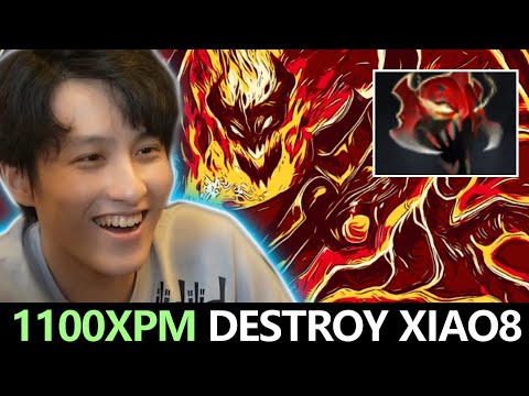 AME 1125XPM Shadow Fiend Madness Build against Xiao8