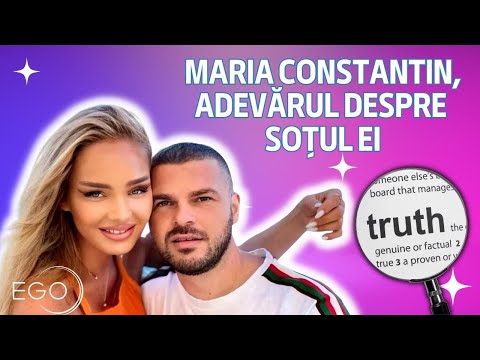Maria Constantin breaks her silence about her husband. Is he the artist's manger or not?