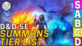 Tier Ranking the Summon Spells in D&D 5e