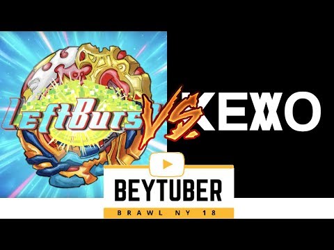 BEYTUBER BRAWL - LEFTBURST VS KEVO #BeybladeBurst