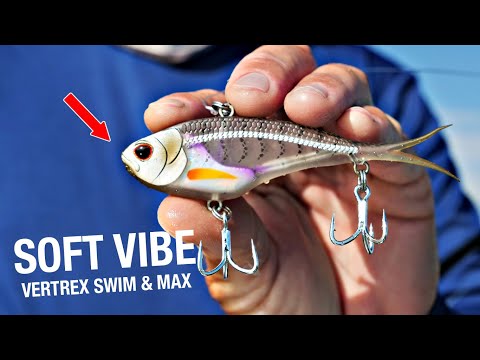 Everything eats these lures! | how to use SOFT VIBES | Vertrex Max & Vertrex Swim - Nomad Design