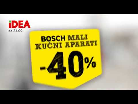 BOSCH mali kućni aparati 21.09 - 24.09.2017.