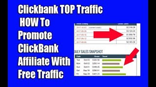 Top Free Traffic Source To Generate Unlimited Sales With Clickbank 2018
