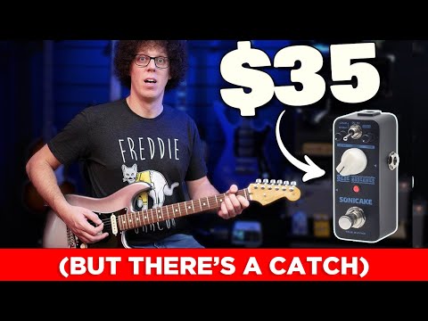 Dumble and Tubescreamer 2 in 1 Pedal | Sonicake Blue Skreamer #PocketMoneyPedals