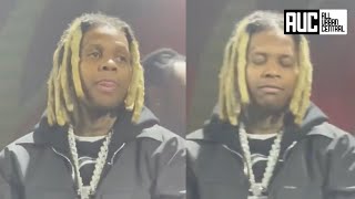 Lil Durks Eyes Start Glitching After Performing Chief Keef&#39;s Faneto Song