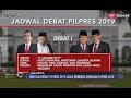 CATAT! Inilah Jadwal Debat Capres-Cawapres Sebelum Pilpres 2019 - INews Malam 19/12