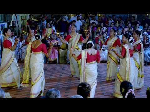 ഈ കോൽക്കളി ഒന്നു കണ്ടുനോക്കൂ. എന്തു ഭംഗിയാ കോൽകളി കാണാൻ മഹാദേവ തിരുവാതിര സമിതി | KOLKALI