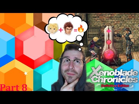 First Time Playing XENOBLADE DEFINITIVE EDITION Blind playthrough PART 8 (GEMS AND COLONY 6!)