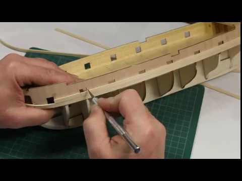 HULL-18- How to line the hull 3. HMS BEAGLE