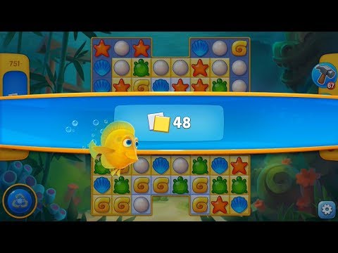 Fishdom. Level 751