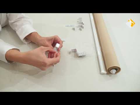 Instrukcja montażu mini rolety GŁADKIEJ z systemem żyłkowym