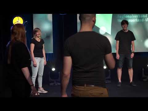 Spieleklassiker mit Abstand - Ein Frosch hüpft in den Teich