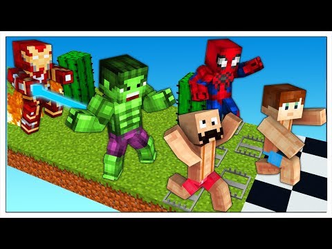 LA CORSA DELLE TRAPPOLE DEI SUPEREROI! - Minecraft ITA