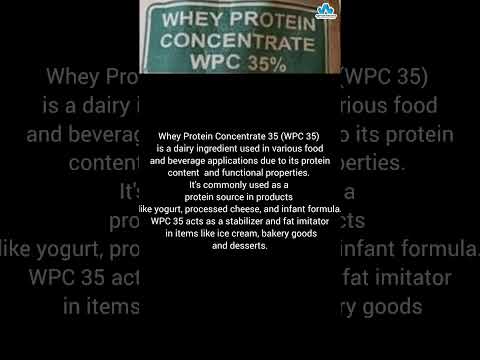 Whey Protein Concentrate Wpc 35